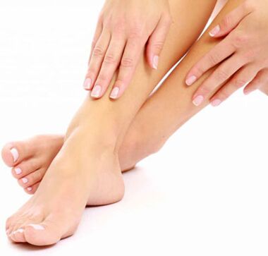 Healthy legs done well without mushrooms